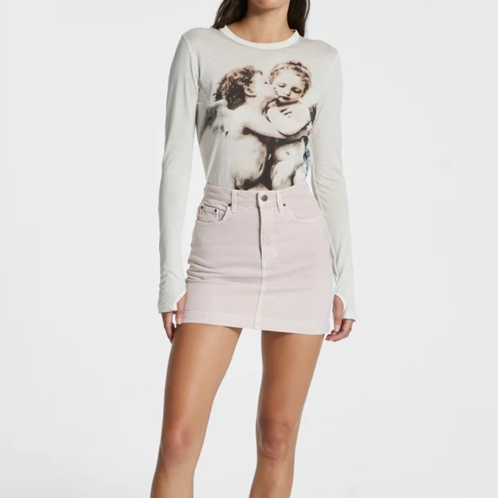 I’m Selling My Never-Worn Mini Blush Ksubi Skirt, Comes With Dust Bag.